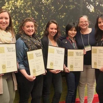 ISU landscape architecture students recognized wit