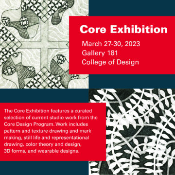 Core Exhibition to feature student work from Core 